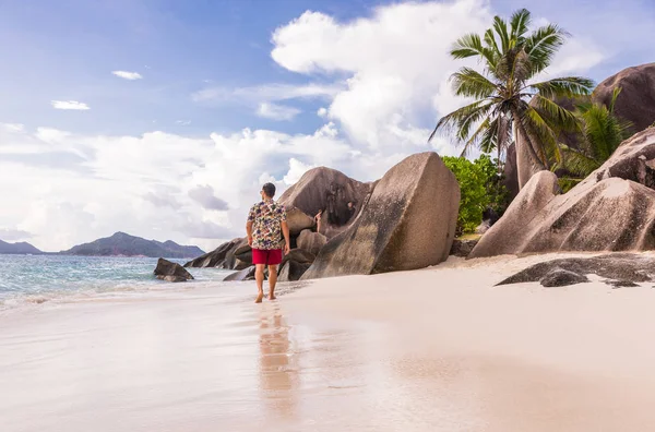 La Digue, seychelles — Stock Photo, Image