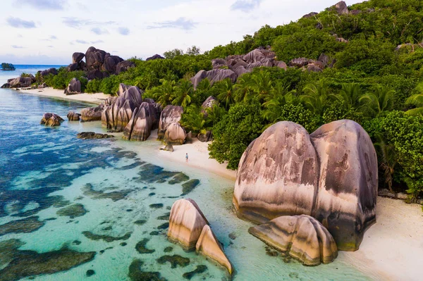 La Digue, seicheles — Fotografia de Stock