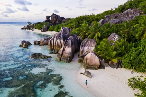 La Digue, seicheles — Fotografia de Stock