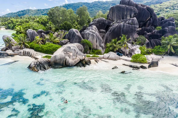 La Digue, seicheles — Fotografia de Stock