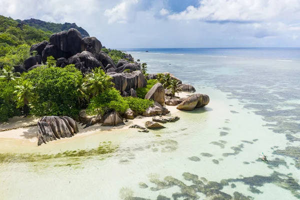 La Digue, seicheles — Fotografia de Stock