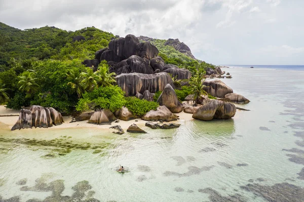 La Digue, seicheles — Fotografia de Stock