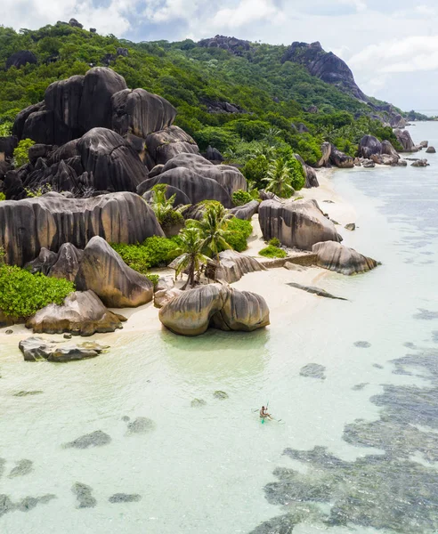 La Digue, seicheles — Fotografia de Stock