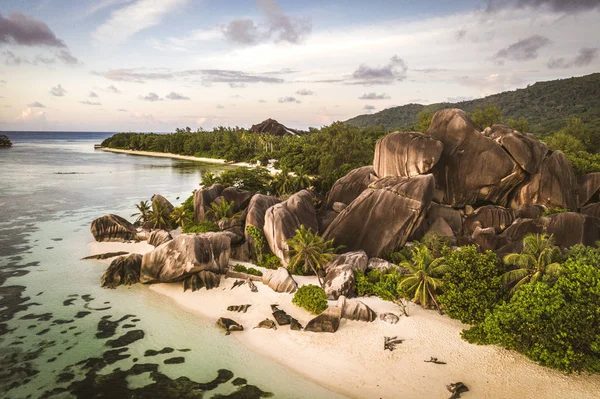 La Digue, seicheles — Fotografia de Stock