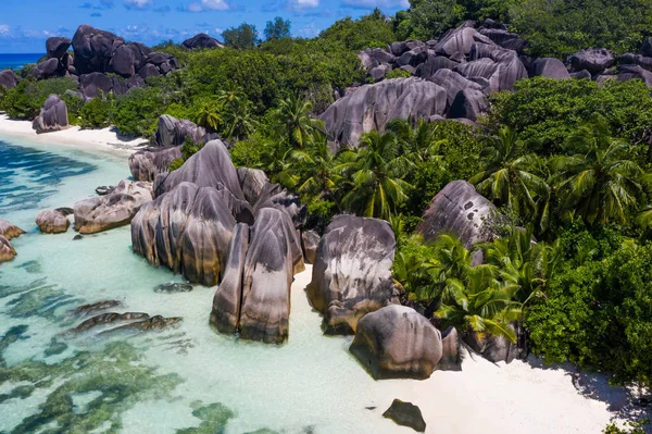 La Digue, seicheles — Fotografia de Stock