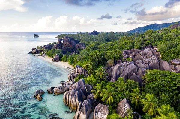 La Digue, seicheles — Fotografia de Stock