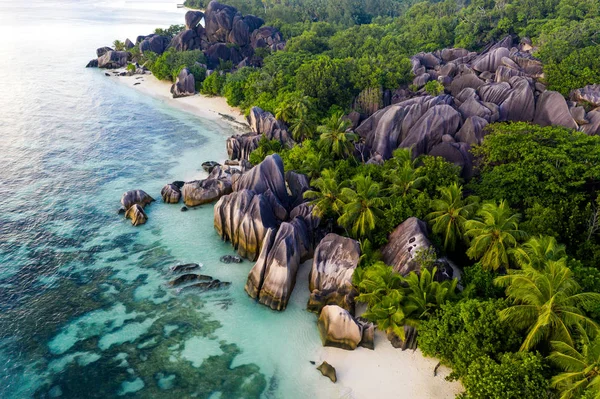 La Digue, seicheles — Fotografia de Stock