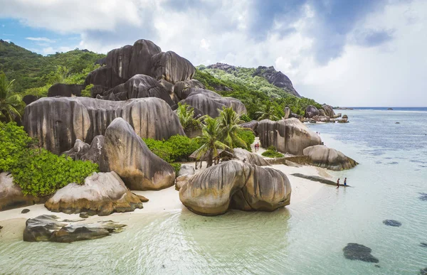 La Digue, seicheles — Fotografia de Stock