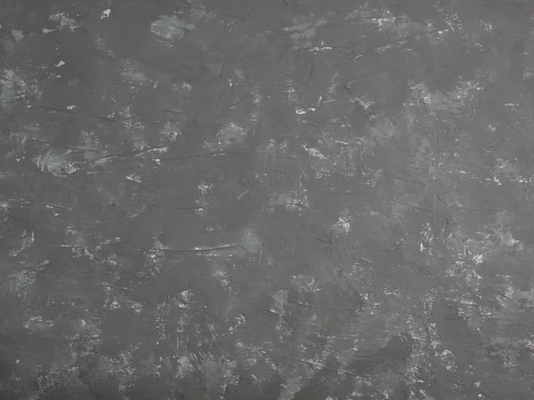 Black concrete background with white stains and spots — Stock Photo, Image