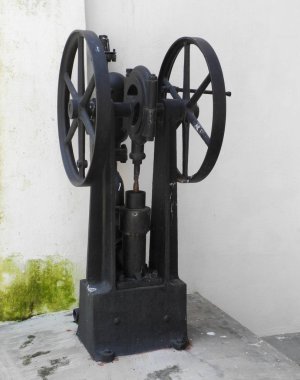 Kochi Kerala 'da kadim dönen pres