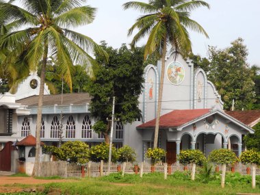 Kerala, Kochi bölgesindeki Katolik Hristiyan kilisesi.