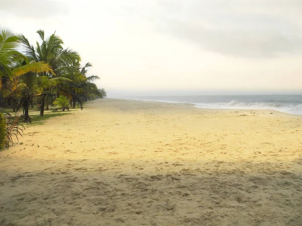 Costa del Mar Arabico in Kerala, Kochi — Foto Stock