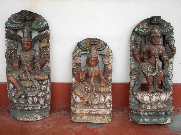 Estatuas de dioses hindúes, Kochi, Kerala — Foto de Stock