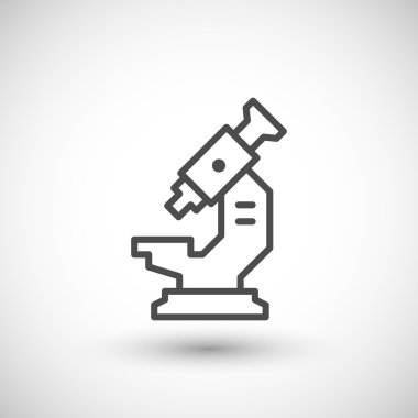 Modern mikroskop simgesi