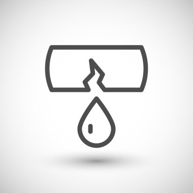 Sızıntı satırı simgesi