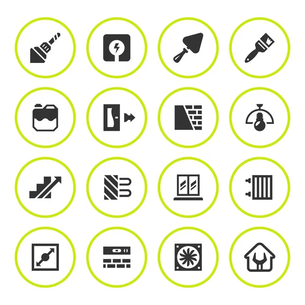 Onarım ve bina Icons set