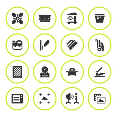 Ekran baskı Icons set