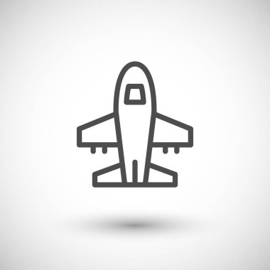 uçak satırı simgesi