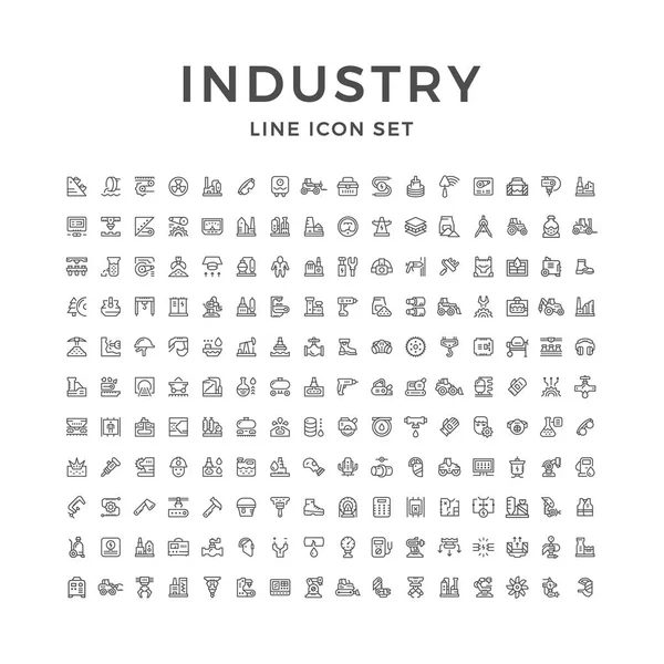 Sanayinin çizgi simgelerini belirle