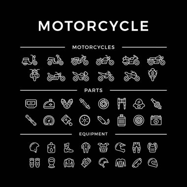 Motosiklet kümesi satır simgeleri ile ilgili