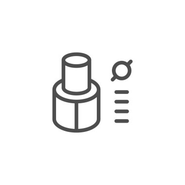 Tüp yalıtım satırı simgesi