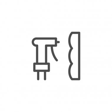 Köpük yalıtım satırı simgesi