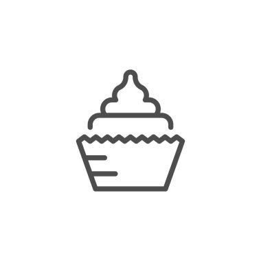 cupcake satırı simgesi