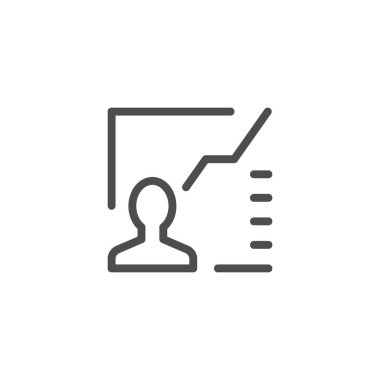 Kişi ilgili diyagram satırı simgesi