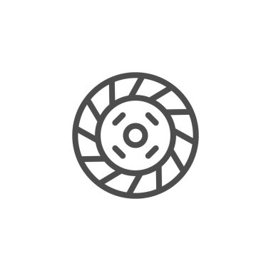 Araba debriyaj satırı simgesi