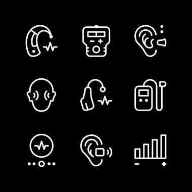 İşitme cihazının satır simgelerini ayarla