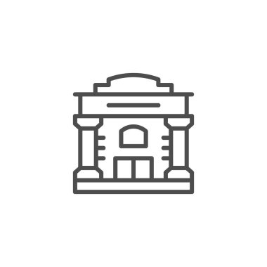 eski bina satır simgesi