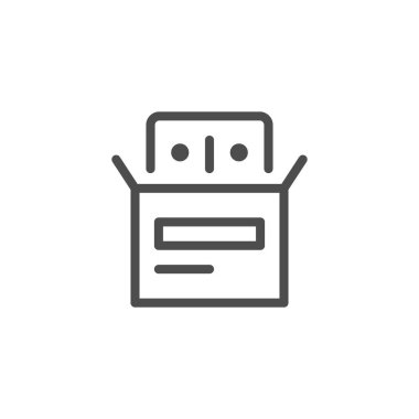 Hap paketi satırı simgesi