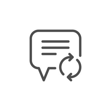 Geri besleme satırı simgesi