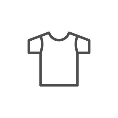Tişört çizgisi simgesi
