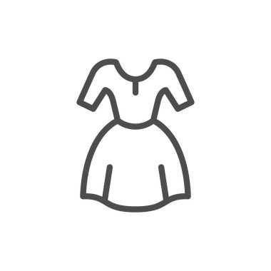 elbise satırı simgesi