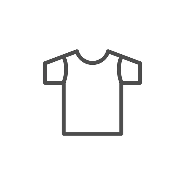 T-Shirt-Line-Symbol — Stockvektor