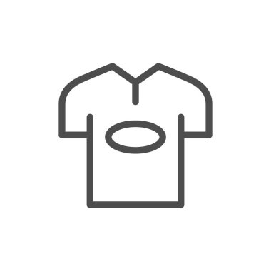 Tişört çizgisi simgesi