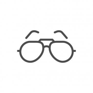 güneş gözlüğü satırı simgesi