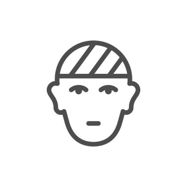 Kafa yaralanması satırı simgesi