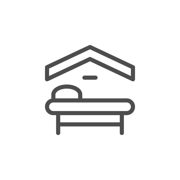 Motel ikon — Stock vektor