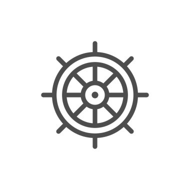 Gemi direksiyon satırı simgesi