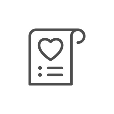 Dilek listesi satırı simgesi