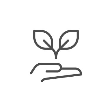 Ekoloji bakım satırı simgesi