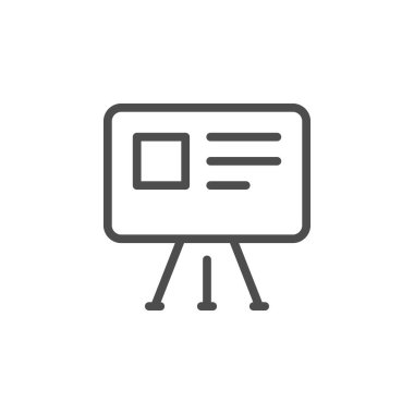 Sunum satırı simgesi