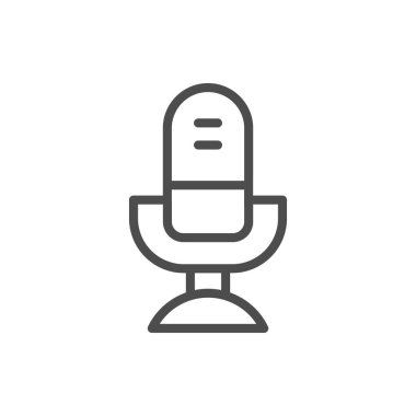 Tablo mikrofon hattı simgesi