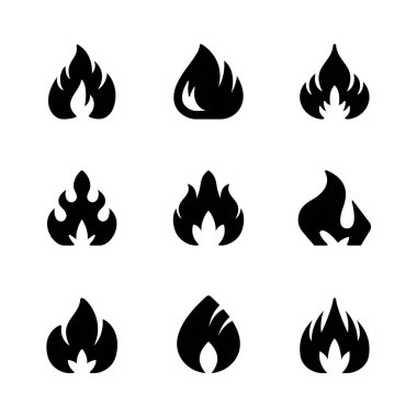 Ateşin veya alevin kabartma simgelerini ayarla