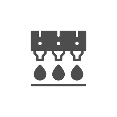 Mürekkep yazdırma ekipmanı simgesi