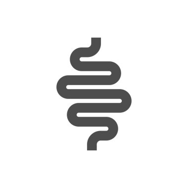 Bağırsak simgesi ya da sindirim sistemi sembolü