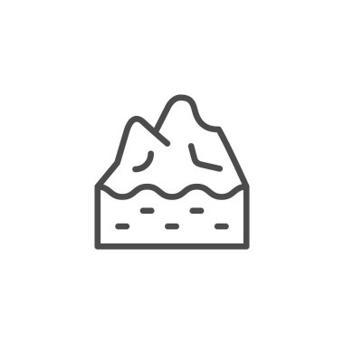 Iceberg üst satır ana hatları simgesi