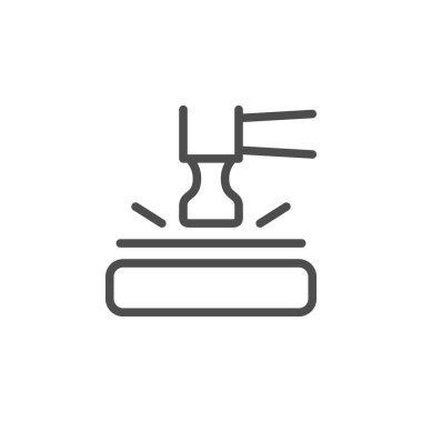 Şok geçirmez koruma aygıtı satır simgesi